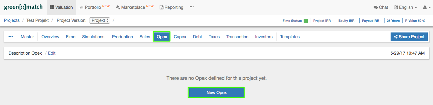 New Opex